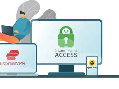 VPN benchmark hero illustration